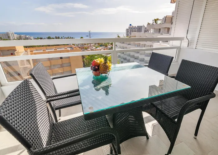 Apartamento Ponderosa 611, Americas, One Bedroom With Large Terrace And Ocean View, Next To Siam Park *