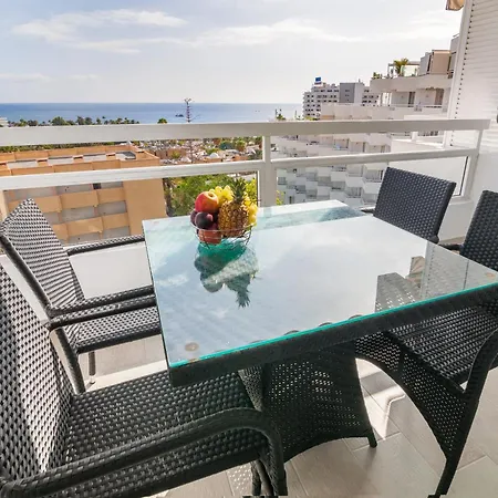 Apartment Ponderosa 611, Americas, One Bedroom With Large Terrace And Ocean View, Next To Siam Park *